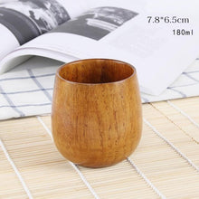 Load image into Gallery viewer, High quality creative Natural wood mug coffee wine glass kettle Insulation tea cup For family tea room bar Beer Milk Drinkware
