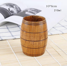 Load image into Gallery viewer, High quality creative Natural wood mug coffee wine glass kettle Insulation tea cup For family tea room bar Beer Milk Drinkware
