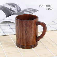 Load image into Gallery viewer, High quality creative Natural wood mug coffee wine glass kettle Insulation tea cup For family tea room bar Beer Milk Drinkware
