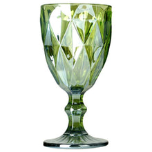 Load image into Gallery viewer, Wine Glasses Multicolor Carved Glass Red Wine Juice Cups Wedding Party Champagne Flutes Goblet for Bar Restaurant Home as Gifts

