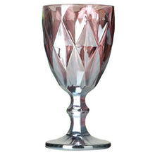 Load image into Gallery viewer, Wine Glasses Multicolor Carved Glass Red Wine Juice Cups Wedding Party Champagne Flutes Goblet for Bar Restaurant Home as Gifts
