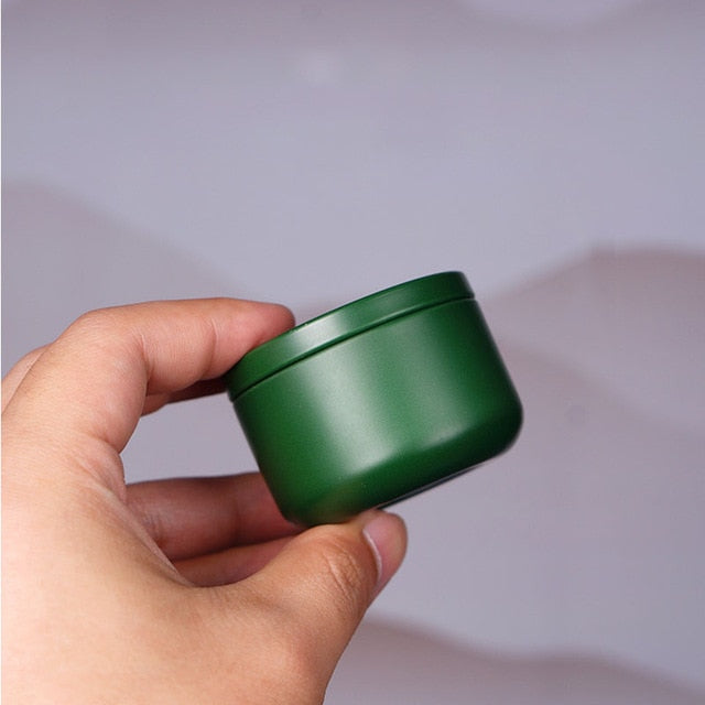 1pcs/bag  30ml Mini Tin Storage Metal Box small iron pot sealed pot for Coffee Tea Candy Storage accessiories  Container Cans
