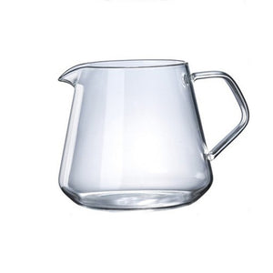 2020 Glass Coffee Sharing Pot Home Hand Brewing Coffee Pot Transparent Heat Resistant Ice Drip Coffee Pot 400/600ML #2